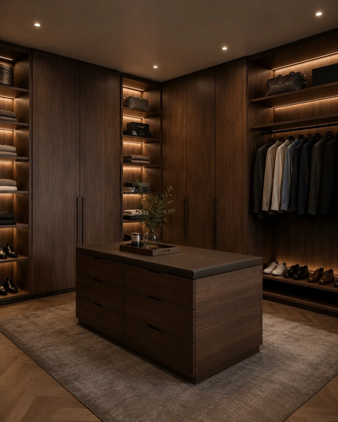 Walk-in Dressing Room — AKL Joinery, Master suite, London