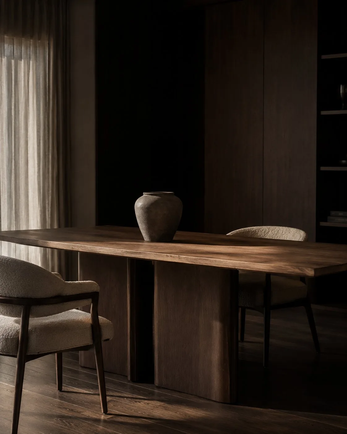 Solid Timber Dining Table — AKL Joinery, London