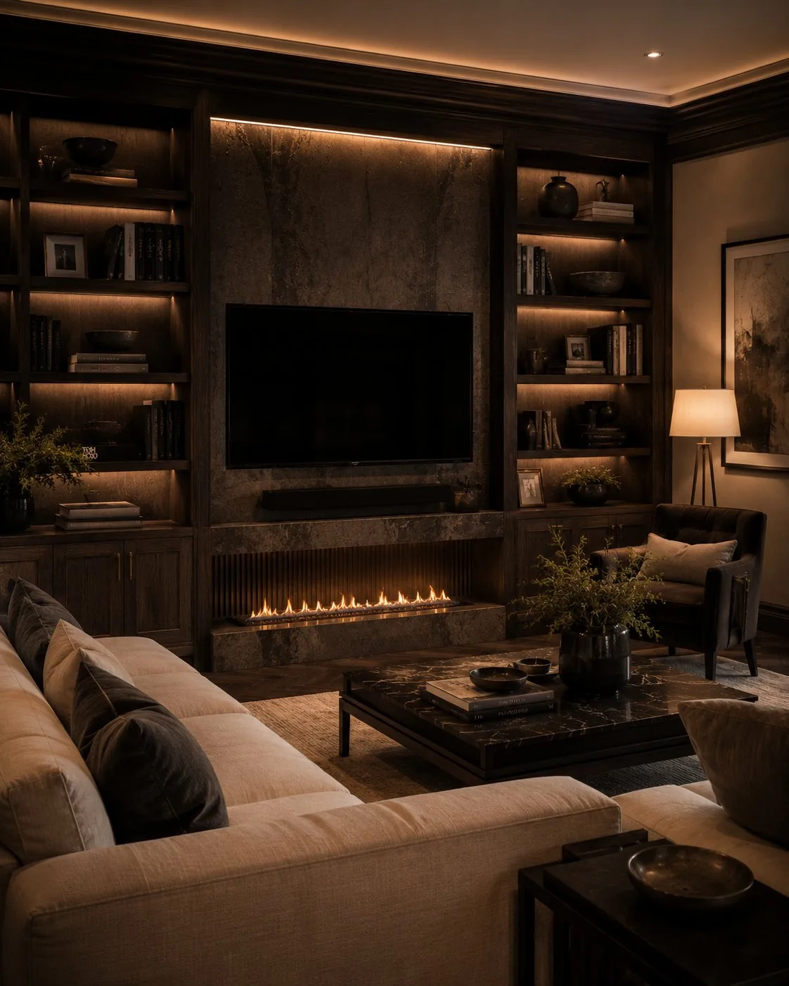 Living Room Joinery — AKL Joinery, London